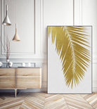 Palm Leaf Gold I by Dana Shek on GIANT ART - white digital painting