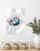 BMW Splatter painting by Jurijs Permanickis on GIANT ART - gray digital painting