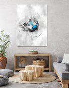 BMW Splatter painting by Jurijs Permanickis on GIANT ART - gray digital painting