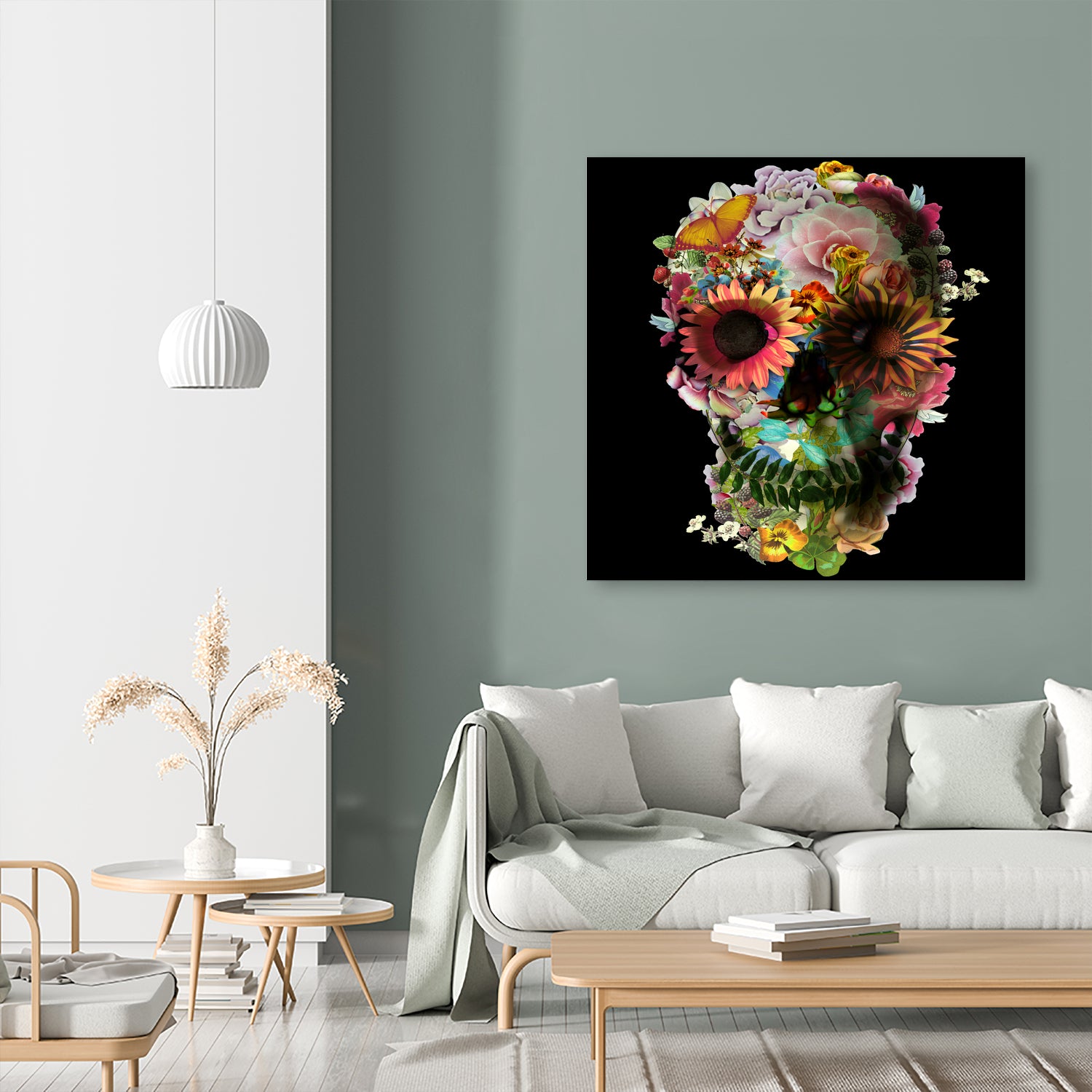 Skull 2 by Ali Gulec on GIANT ART - mixed media