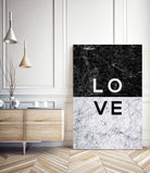 Love Marble by Dana Shek on GIANT ART - white typography