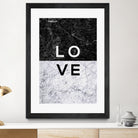 Love Marble by Dana Shek on GIANT ART - white typography