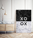 XO XO by Dana Shek on GIANT ART - white typography