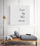 Love By The Moon by Dana Shek on GIANT ART - white digital painting
