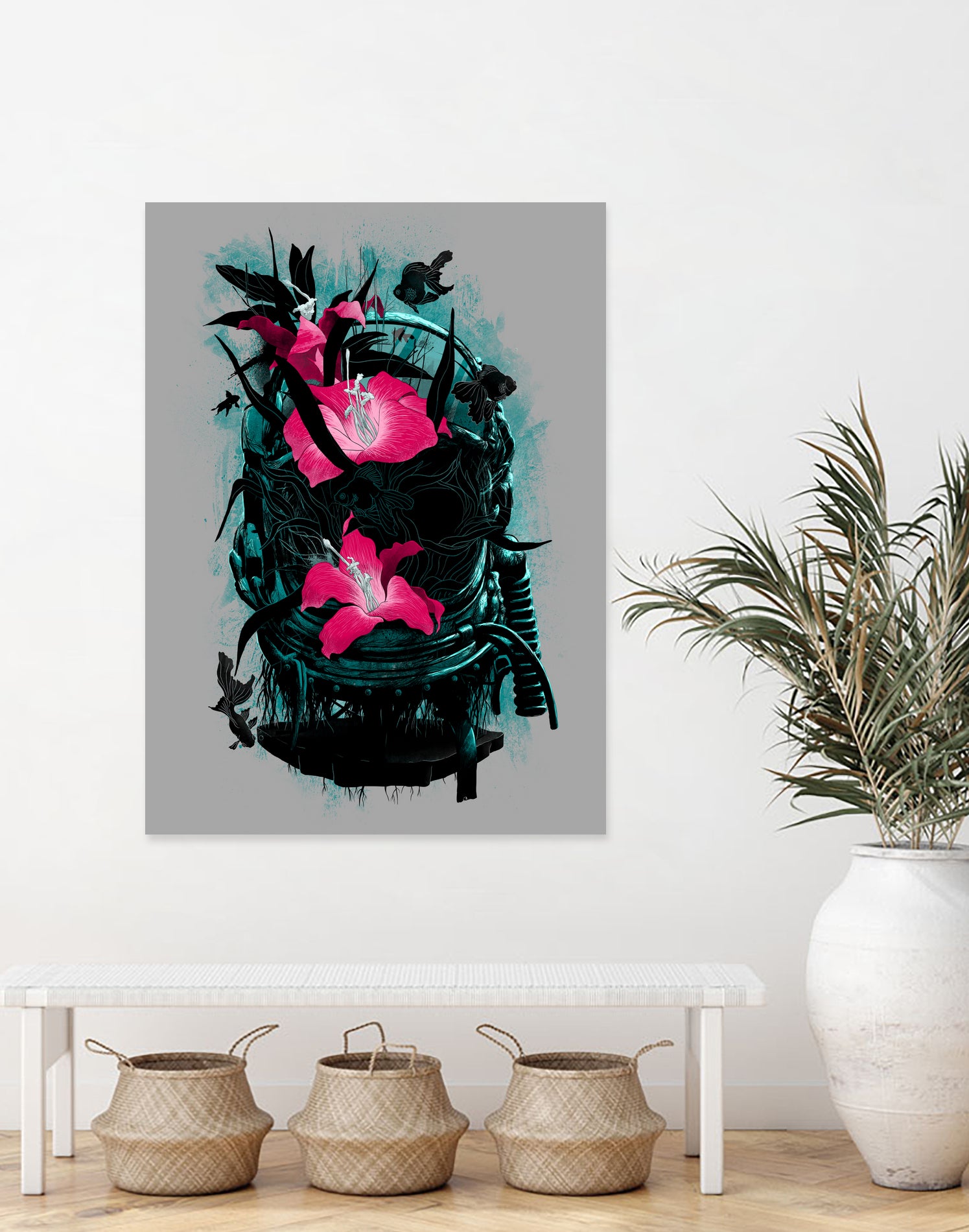 The Last of Us by Anthony Aves on GIANT ART - blue digital painting