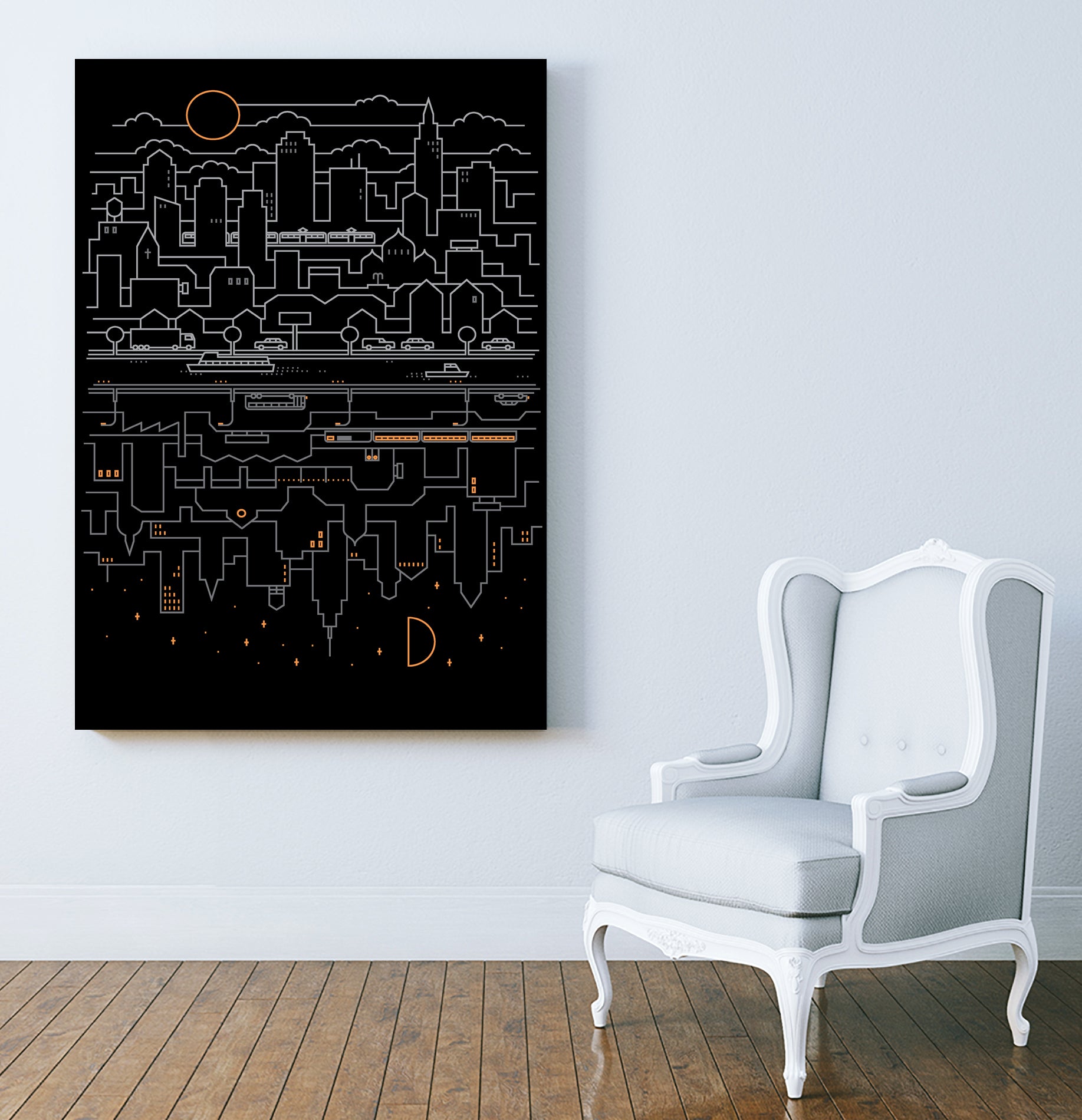City24 by Rick Crane on GIANT ART - gray digital drawing
