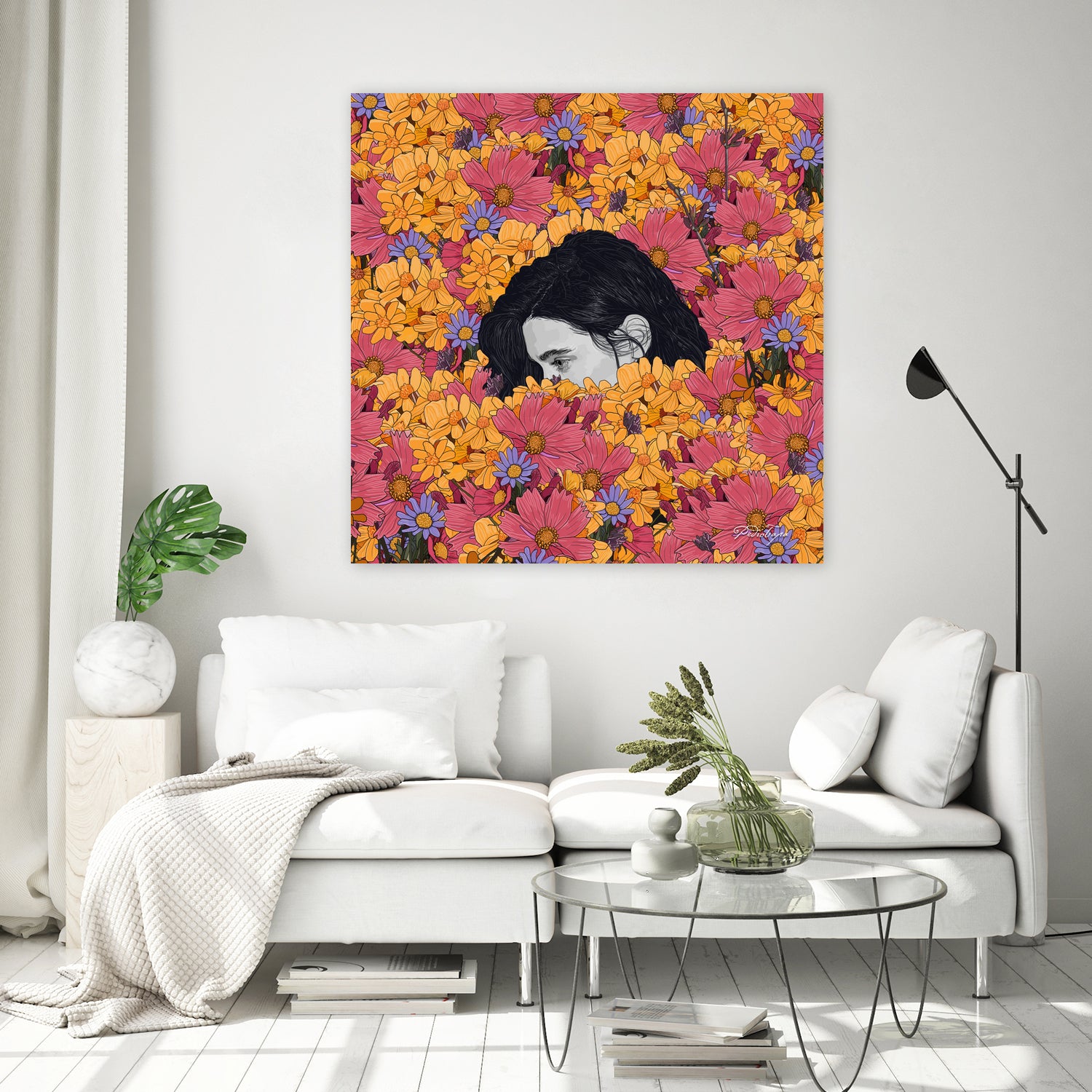 You are everything by Vincent Alfred Lavega on GIANT ART - orange digital painting