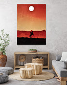 Red Dead Redemption Vintage Poster by SucculentBurger Zolich on GIANT ART - red character design