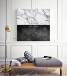 Be Still My Soul Copper by Dana Shek on GIANT ART - white typography