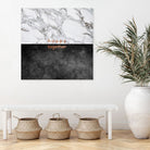 Happy Together Copper by Dana Shek on GIANT ART - white typography