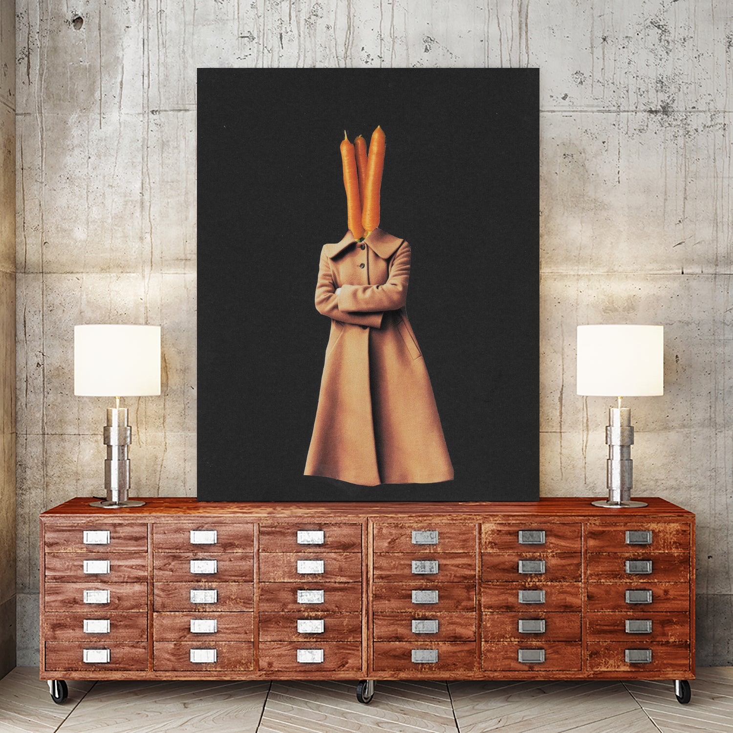 i dont carrot all by Kiki Castel on GIANT ART - black photo manipulation