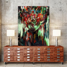 Chaotic Mind by Francis Mi Oza on GIANT ART - black digital painting