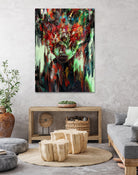 Chaotic Mind by Francis Mi Oza on GIANT ART - black digital painting