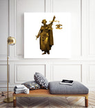 CHANEL OR LOUIS VUITON / LADY OF JUSTICE by Michael Benisty on GIANT ART - white photo illustration