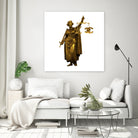 CHANEL OR LOUIS VUITON / LADY OF JUSTICE by Michael Benisty on GIANT ART - white photo illustration