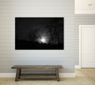 Moonrise through the clouds by William Cunning on GIANT ART - black processing/programming