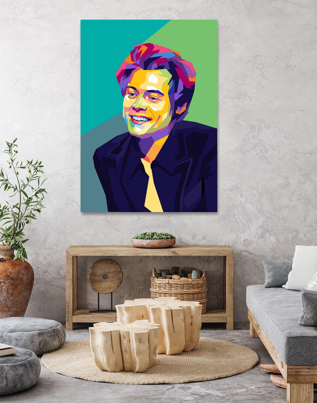 Harry Styles portrait by Xen Zendra on GIANT ART