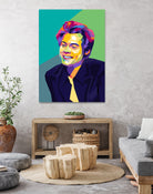 Harry Styles portrait by Xen Zendra on GIANT ART