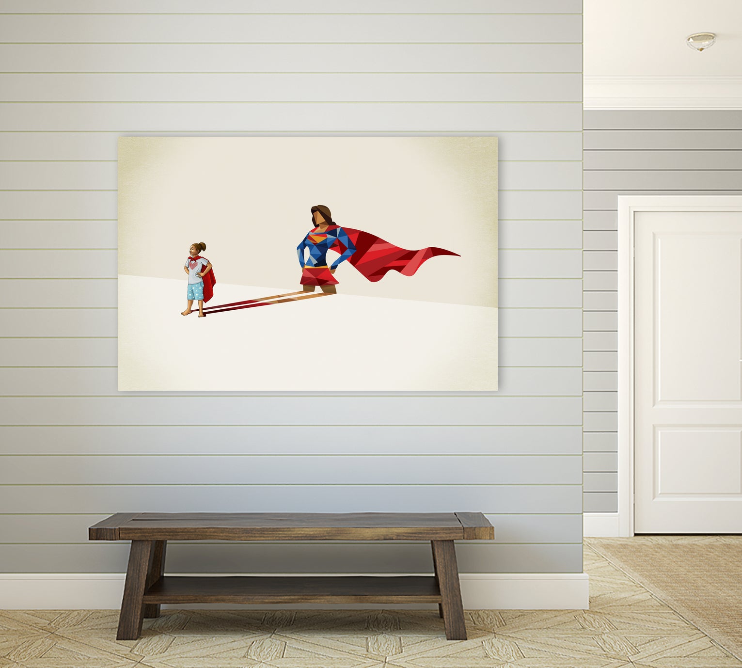 Kid of Steel 2 by Jason Ratliff on GIANT ART - red vector illustration