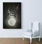 Hang Out by Lukáš Brežák on GIANT ART - black digital painting