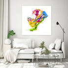 Colors - Unleash by Ferdi Rizkiyanto on GIANT ART - white digital painting