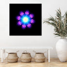 abstract flower2 by Ilya Shapko on GIANT ART - blue vector illustration