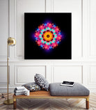 abstract flower3 by Ilya Shapko on GIANT ART - black vector illustration