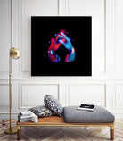 space contact by Ilya Shapko on GIANT ART - black vector illustration