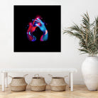 space contact by Ilya Shapko on GIANT ART - black vector illustration