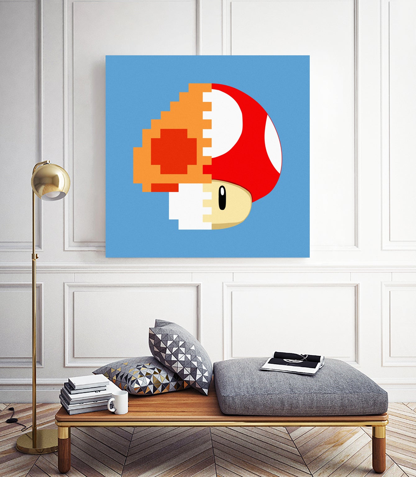 Power-Up by John Lathrop on GIANT ART - red digital drawing