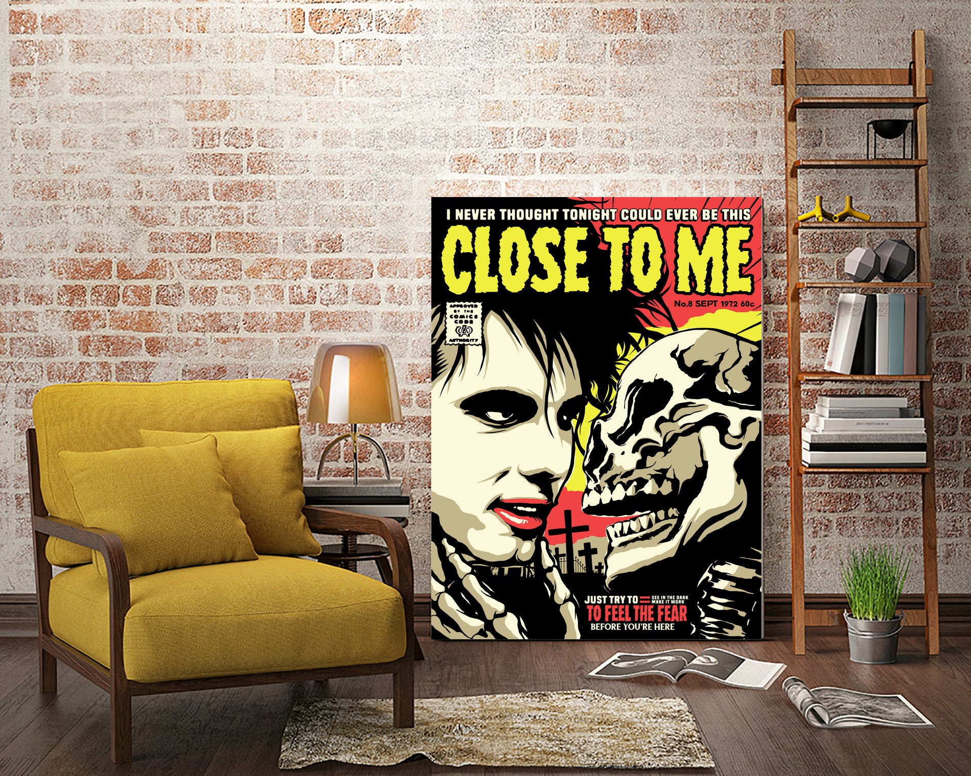 Close To Me by Bily Mariano da Luz on GIANT ART - red digital drawing