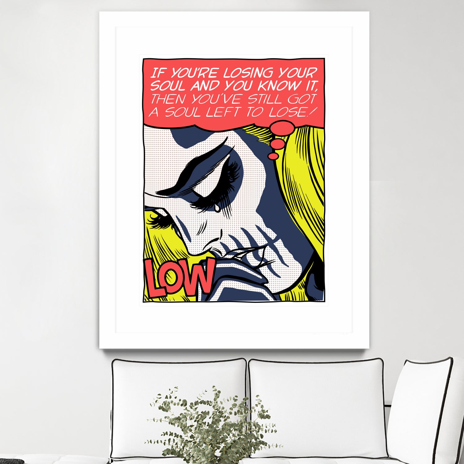 Losing Your Soul by Bily Mariano da Luz on GIANT ART - red digital drawing