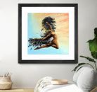 Icarus Descending by michael jon on GIANT ART - pink digital painting