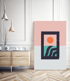 Sunsubiro by Wilmer Murillo on GIANT ART - pink mixed media