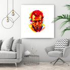 Scott Weiland by Ilya Shapko on GIANT ART - orange digital drawing