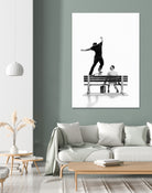 Forrest Gump - BS Crooked by Willian Sanfer on GIANT ART - white photo manipulation