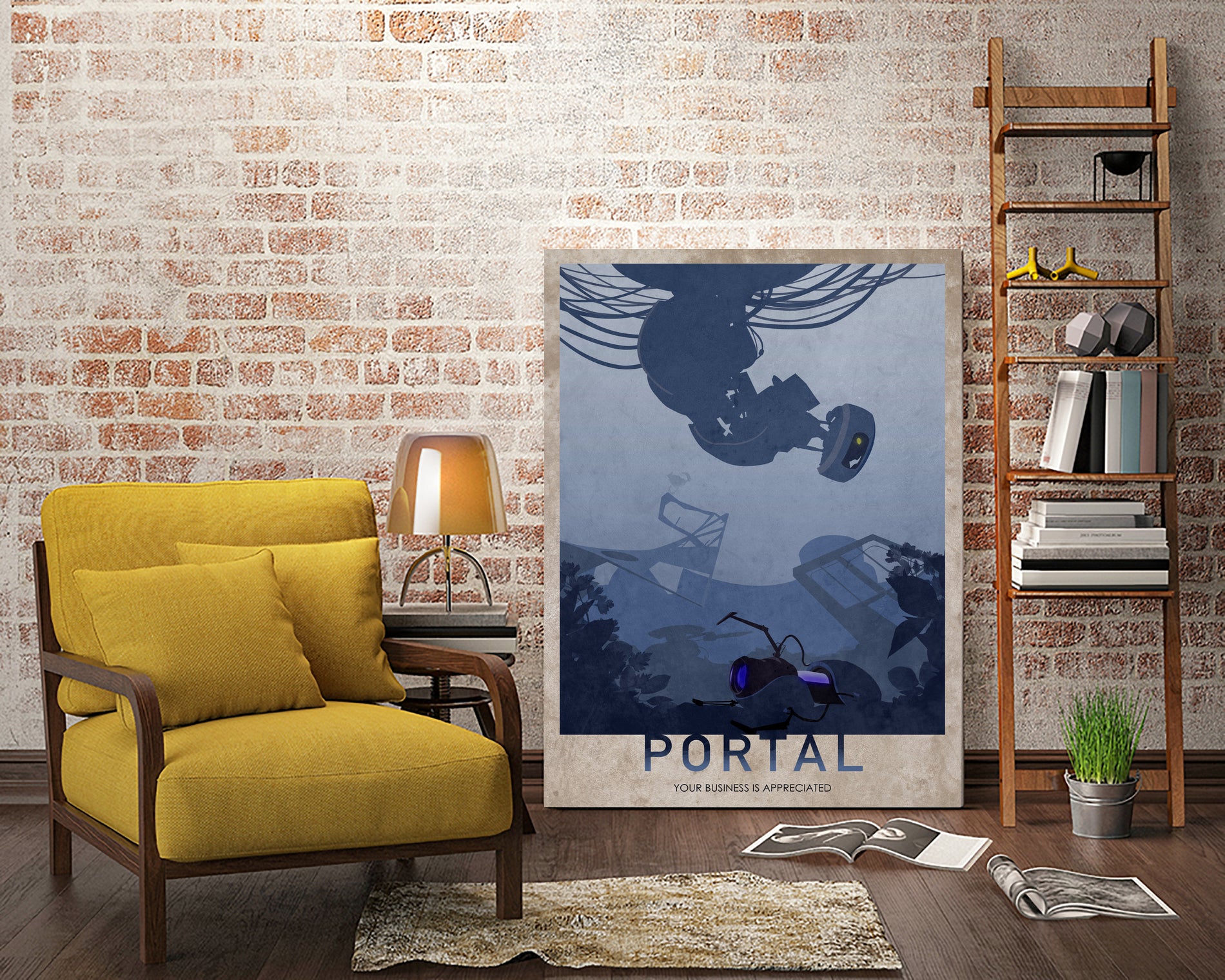Portal by Ryan Ripley on GIANT ART - blue digital drawing