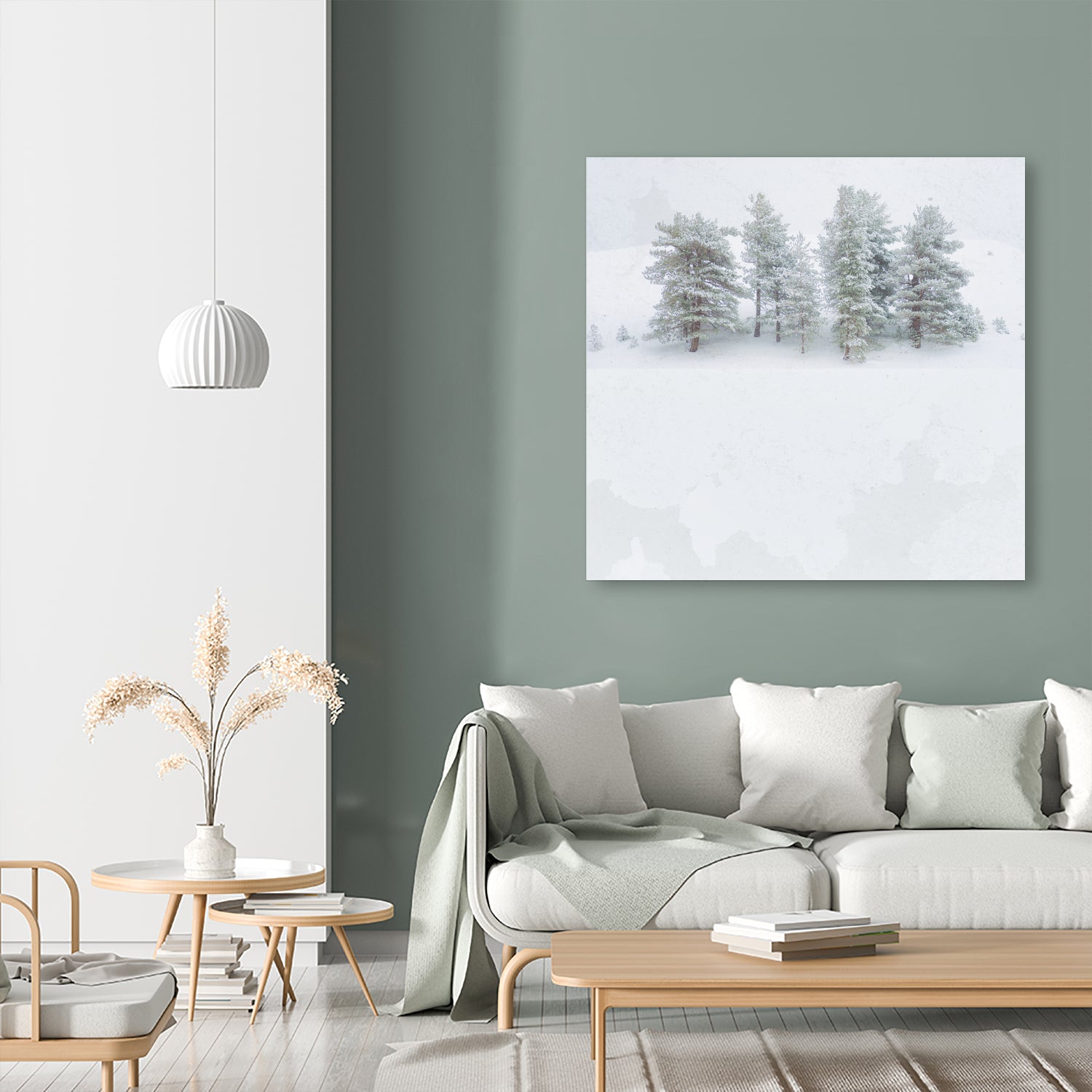 Pines by Antonio Zimbone on GIANT ART - white photo illustration