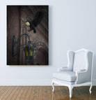 Lumières by Laura Nagel on GIANT ART - red mixed media