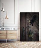 Lumières by Laura Nagel on GIANT ART - red mixed media