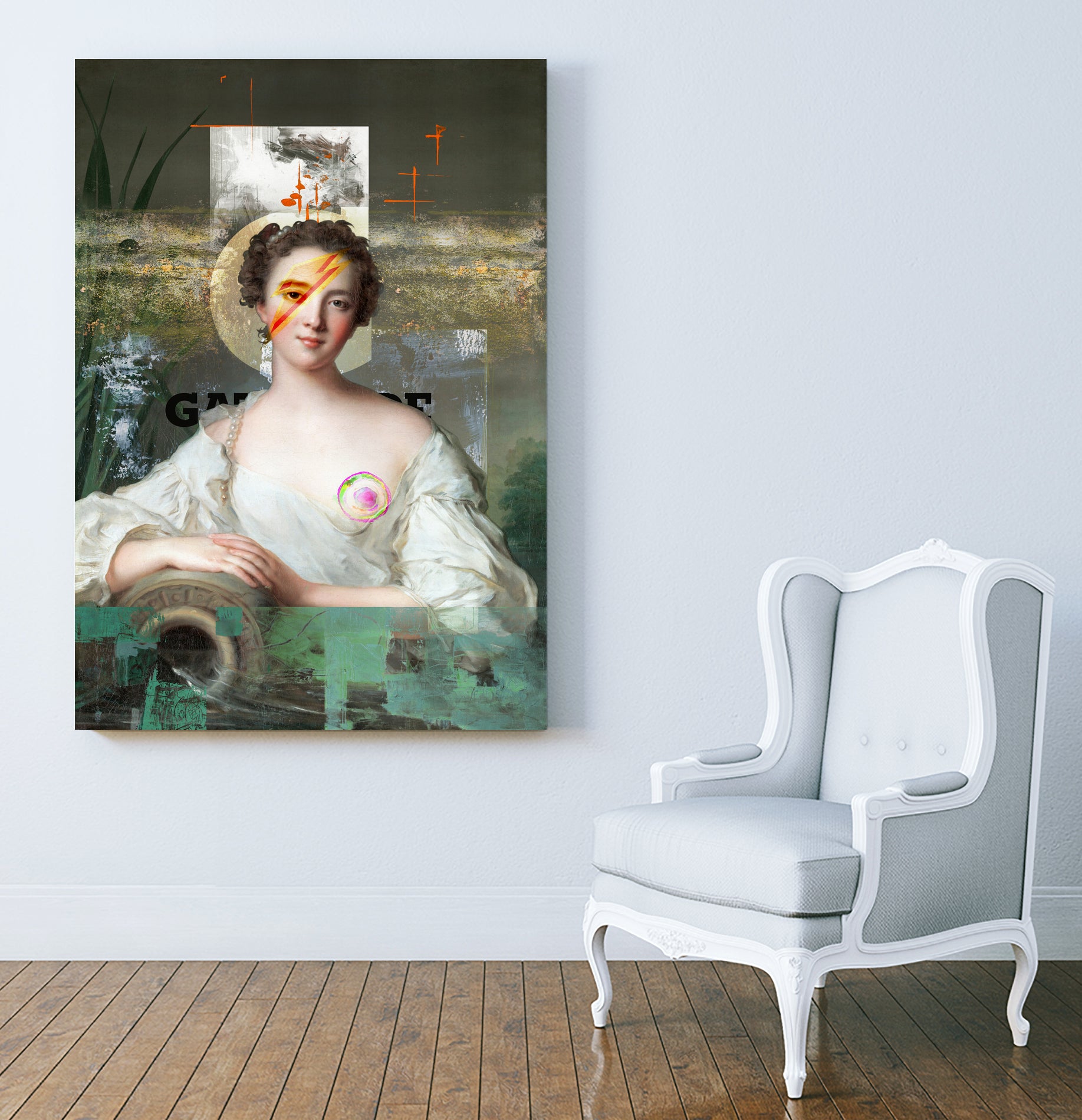 Ziggy by José Luis Guerrero on GIANT ART - green digital painting