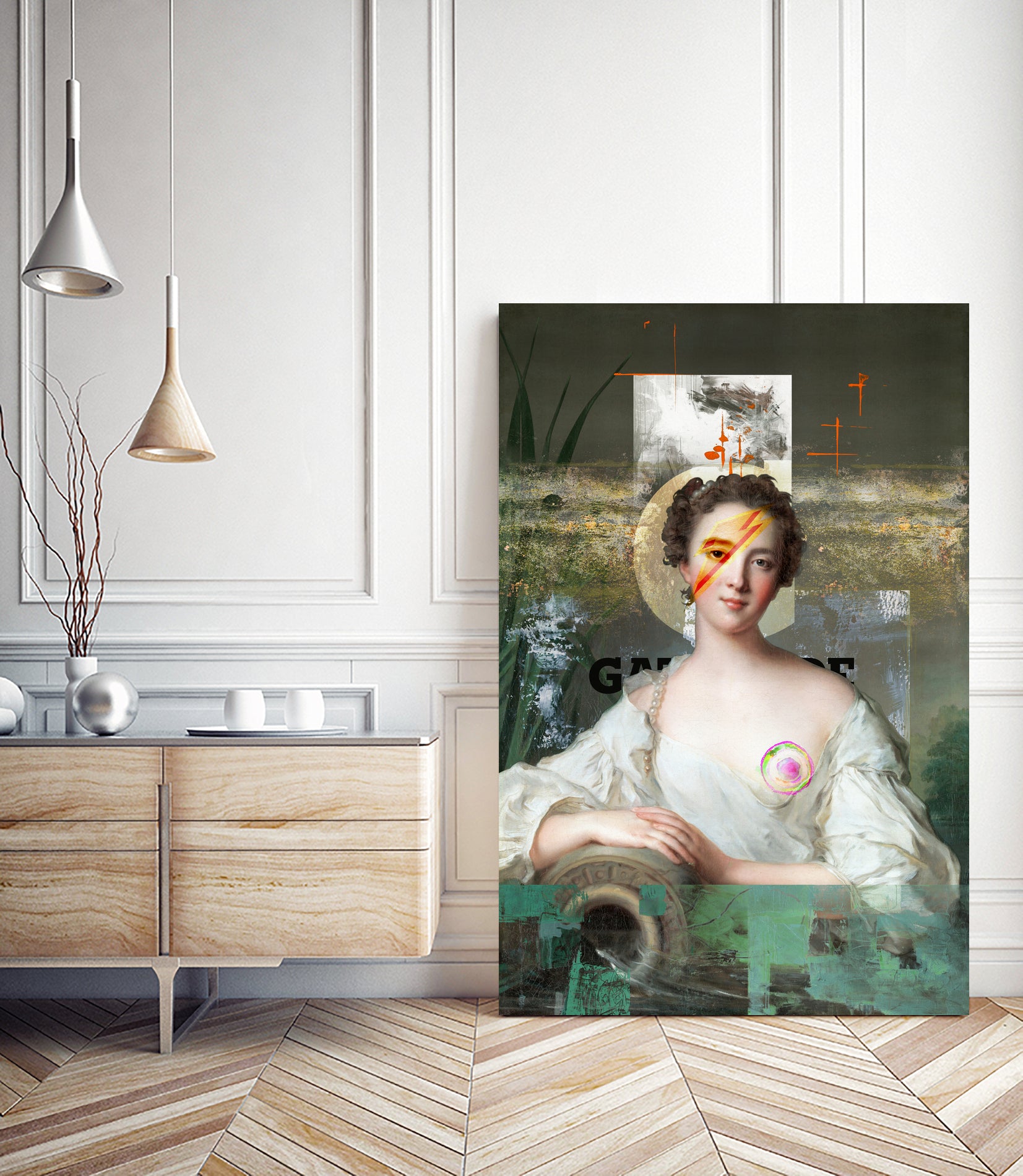 Ziggy by José Luis Guerrero on GIANT ART - green digital painting