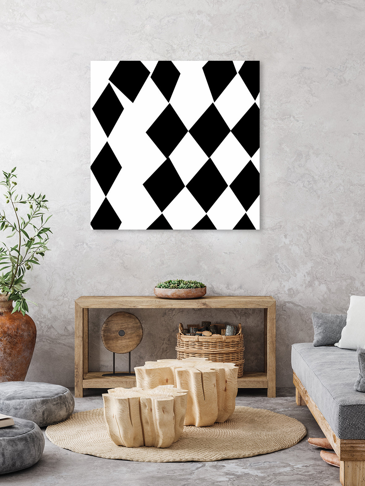 Black and White Harlequin by Katie Lawrence on GIANT ART - white digital drawing