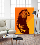 leon by sustici barici on GIANT ART - orange photo illustration