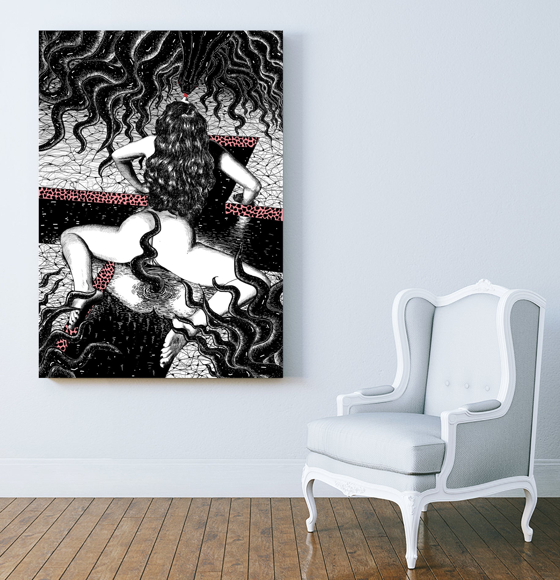 Hydra´s Kiss by Petra Brnardic on GIANT ART - white character design