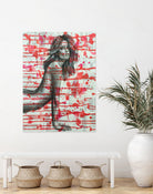 foundme by eugenia retana on GIANT ART - white mixed media