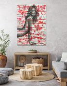 foundme by eugenia retana on GIANT ART - white mixed media