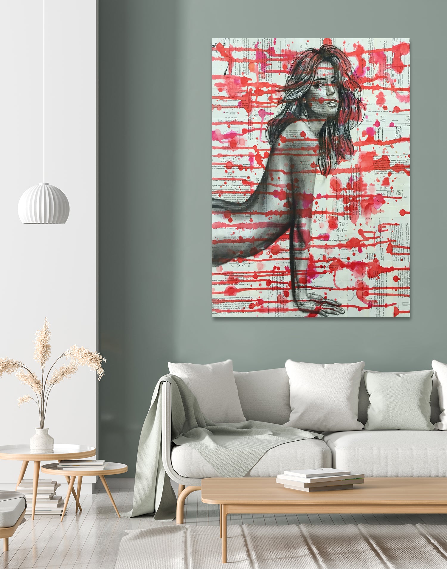 foundme by eugenia retana on GIANT ART - white mixed media