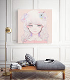Cosmic Spring by Kaoru Hasegawa on GIANT ART - pink digital painting