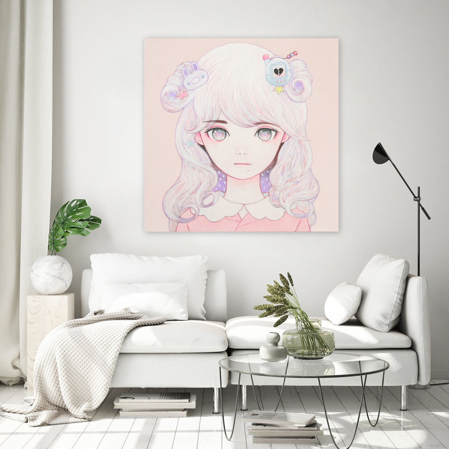 Cosmic Spring by Kaoru Hasegawa on GIANT ART - pink digital painting